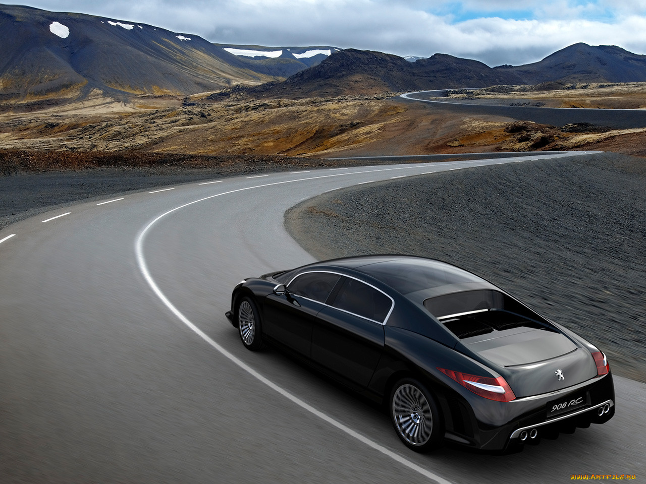 2006, peugeot, 908, rc, concept, 